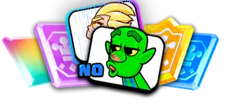 A selection of reward items and emotes